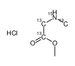 肌氨酸-13C3结构式