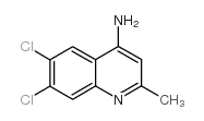 6,7-dichloro-2-methylquinolin-4-amine Structure