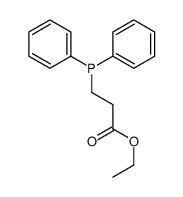 ethyl 3-diphenylphosphanylpropanoate Structure
