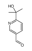 6-(1-羟基-1-甲基-乙基)-吡啶-3-甲醛结构式