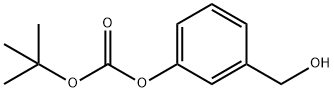 碳酸叔丁酯-[3-(羟甲基)苯基]酯结构式