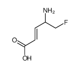 4-amino-5-fluoropent-2-enoic acid Structure