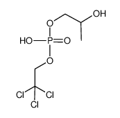 2-hydroxypropyl-2,2,2-trichloroethylphosphate结构式