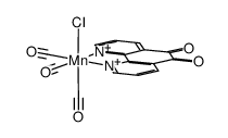 [MnCl(CO)3(1,10-phenanthroline-5,6-dione)] Structure