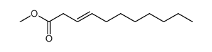 (E)-Undec-3-enoic acid methyl ester结构式