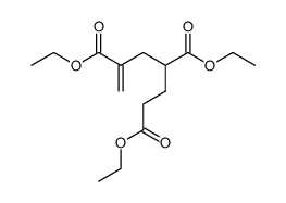 diethyl 4-ethylcarboxyl-2-methyleneheptan-1,7-dioate Structure
