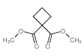 1,1-环丁基二羧酸二甲酯结构式