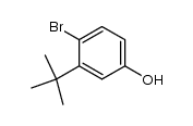 4-bromo-3-t-butylphenol结构式