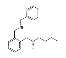 benzyl-[2-(2-methylhexyl)benzyl]amine结构式