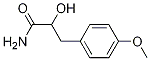 BenzenepropanaMide, a-hydroxy-4-Methoxy-结构式