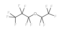 七氟-1-(1-碘-1,2,2,2-四氟乙氧基)丙烷结构式