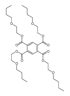 tetrakis(2-butoxyethyl) benzene-1,2,4,5-tetracarboxylate Structure