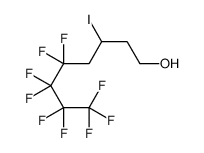 5,5,6,6,7,7,8,8,8-Nonafluoro-3-iodo-1-octanol结构式