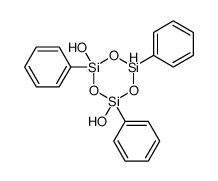 2,4-dihydroxy-2,4,6-triphenyl-1,3,5,2,4,6-trioxatrisilinane Structure