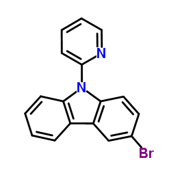 3-Bromo-9-(2-pyridinyl)-9H-carbazole Structure