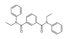 1-N,3-N-diethyl-1-N,3-N-diphenylbenzene-1,3-dicarboxamide结构式