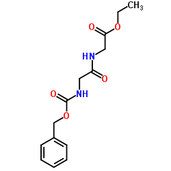 N-Cbz-glycine Ethyl Ester Structure