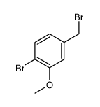 1-溴-4-(溴甲基)-2-甲氧基苯结构式