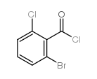 2-溴-6-氯苯甲酰氯结构式