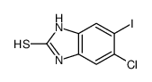 5-chloro-6-iodo-2,3-dihydro-1H-1,3-benzodiazole-2-thione structure