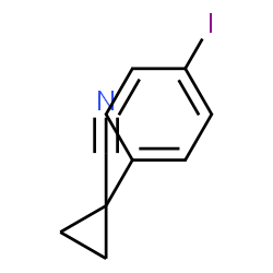 1-(4-Iodophenyl)cyclopropanecarbonitrile structure