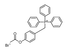 (4-acetyloxyphenyl)methyl-triphenylphosphanium,bromide Structure