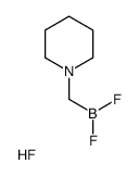 (吡啶鎓-1-基甲基)三氟硼酸盐结构式