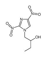 1-(2,4-dinitroimidazol-1-yl)butan-2-ol结构式