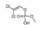 2,2-dichloroethenyl methyl hydrogen phosphate Structure