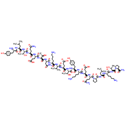 pTH-Related Protein (67-86) amide (human, bovine, dog, mouse, ovine, rat) trifluoroacetate salt structure