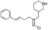 ((E)-4-Phenyl-but-3-enyl)-piperidin-3-ylMethyl-aMine hydrochloride Structure