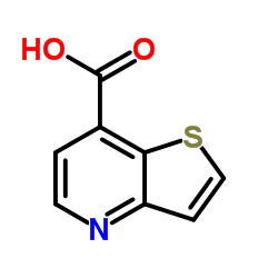 噻吩并[3,2-b]吡啶-7-羧酸结构式