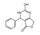 4-phenyl-1,3,4,7-tetrahydrofuro[3,4-d]pyrimidine-2,5-dione结构式