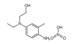 2-(4-amino-N-ethyl-m-toluidino)ethanol nitrate Structure