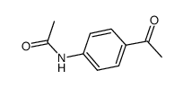 4-乙酰氨基苯乙酮结构式