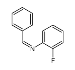 N-(2-fluorophenyl)-1-phenylmethanimine Structure
