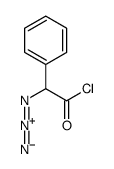 2-azido-2-phenylacetyl chloride Structure
