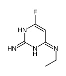 2,4-Pyrimidinediamine,N4-ethyl-6-fluoro-(9CI) Structure