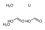 Formic acid-dioxouranium (2:1) Structure