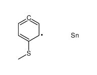 Stannane,trimethyl[4-(methylthio)phenyl]-结构式