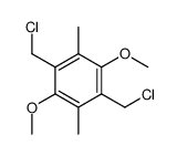 2,5-dimethyl-3,6-bis(chloromethyl)-p-hydroquinone dimethyl ether结构式