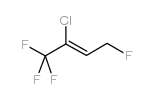 2-氯-1,1,1,4-四氟-2-丁烯结构式
