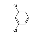 1,3-dichloro-5-iodo--2-methylbenzene结构式