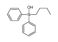 butyl-hydroxy-diphenylsilane结构式