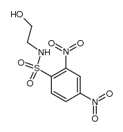 N-(2,4-dinitrobenzenesulfonyl)ethanolamine Structure