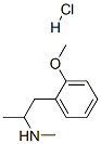 (-)-Methoxyphenamine hydrochloride结构式