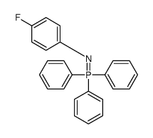 (4-fluorophenyl)imino-triphenyl-λ5-phosphane Structure