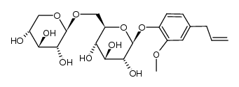eugenyl β-primeveroside Structure