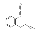2-丙基苯异氰酸酯结构式