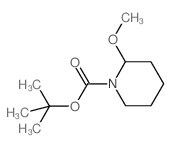 1-Boc-2-Methoxypiperidine Structure